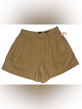 GAP Women’s High-Waist Tan Casual Shorts